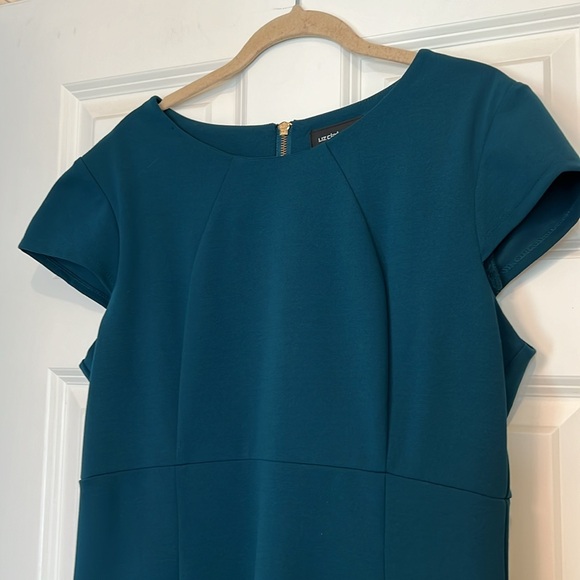 Liz Claiborne Teal Dress - Picture 2 of 5